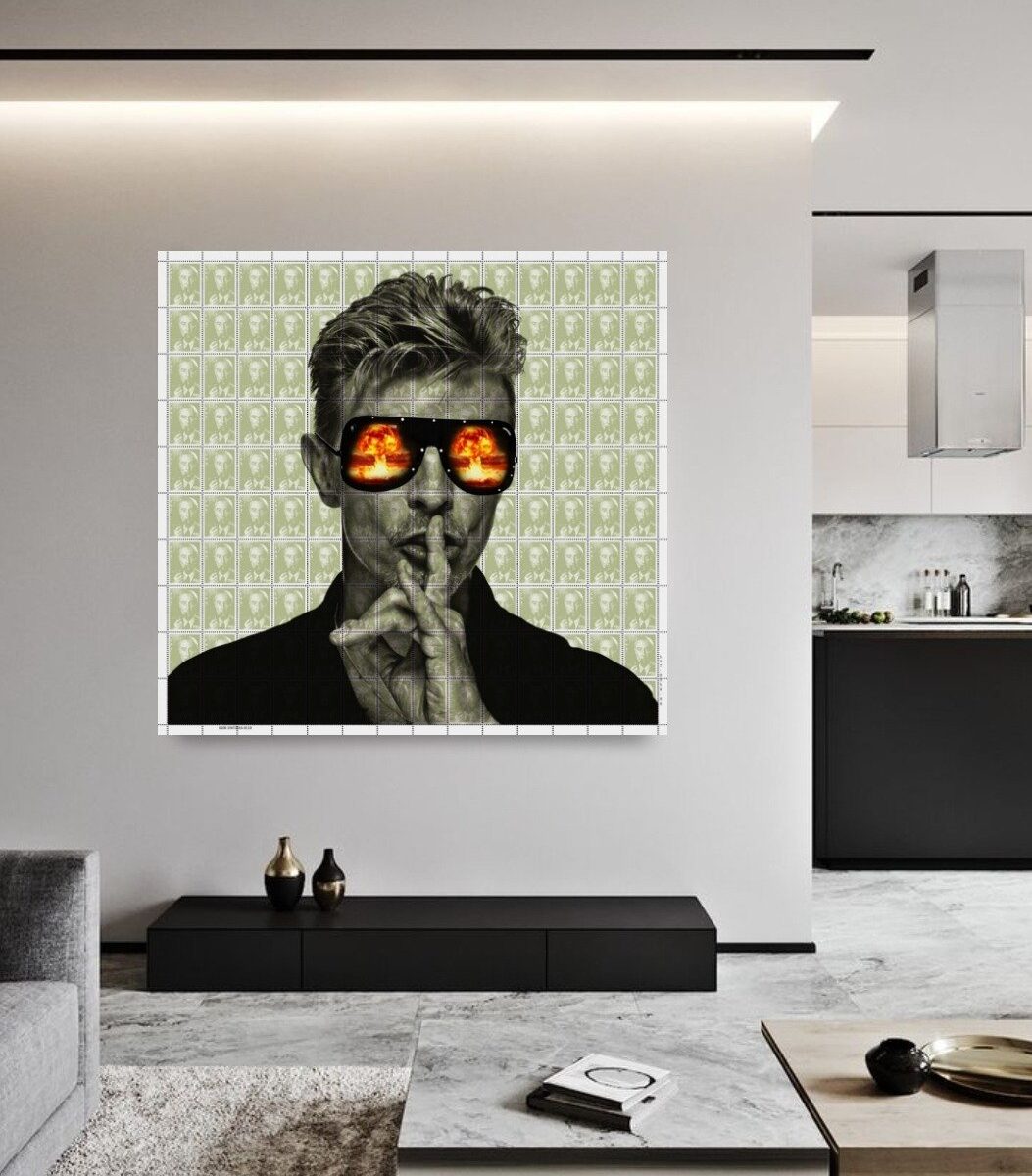 Ziggy's Atomic Age on green Oppenheimers