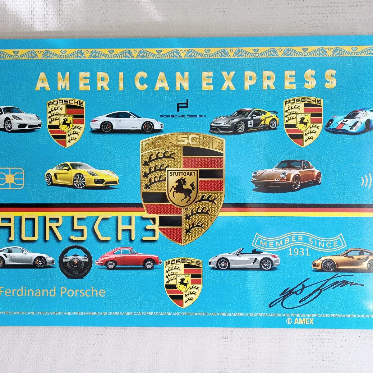 Ferdinand Porsche AMEX Gold
